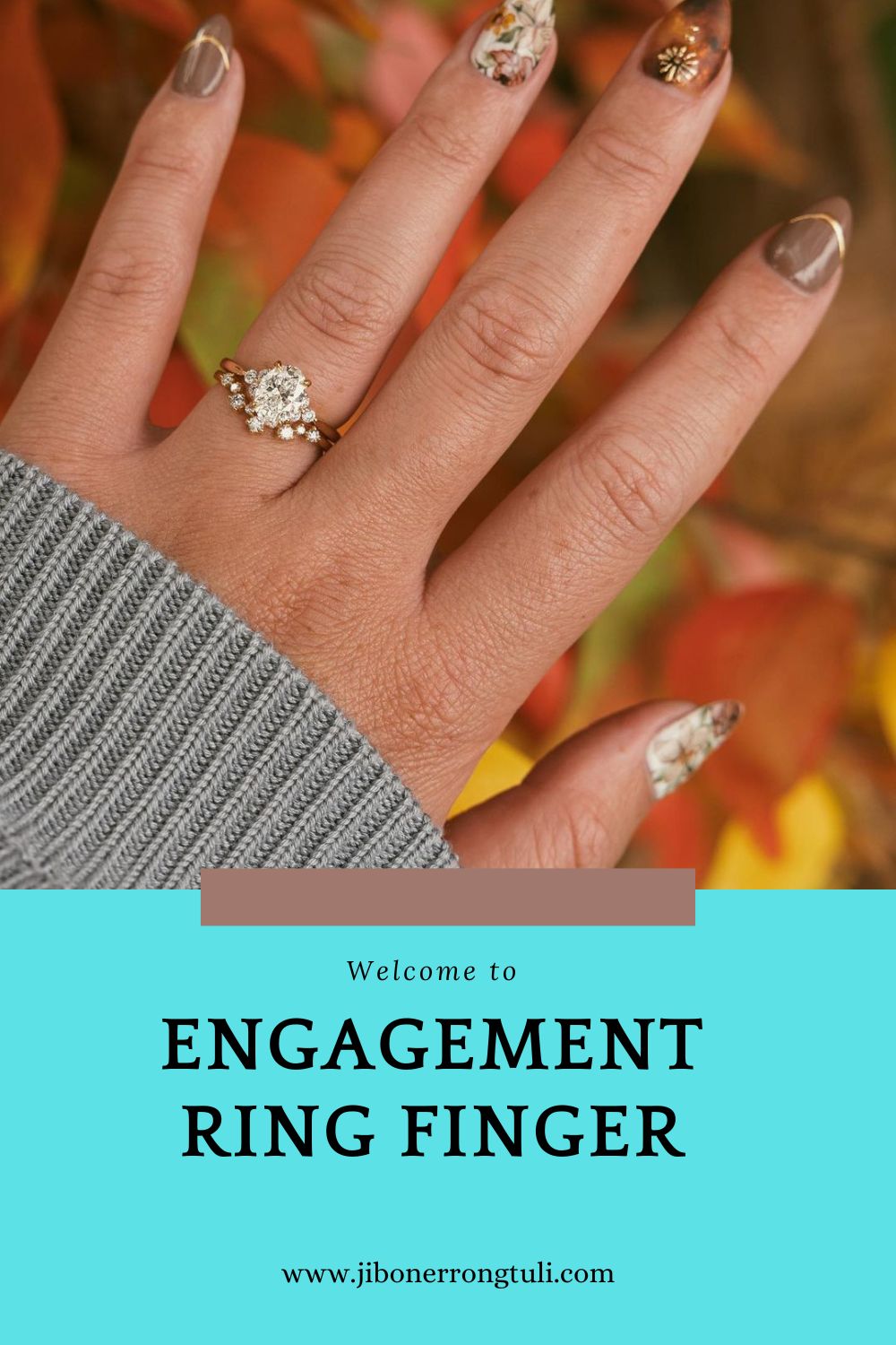 Engagement ring finger