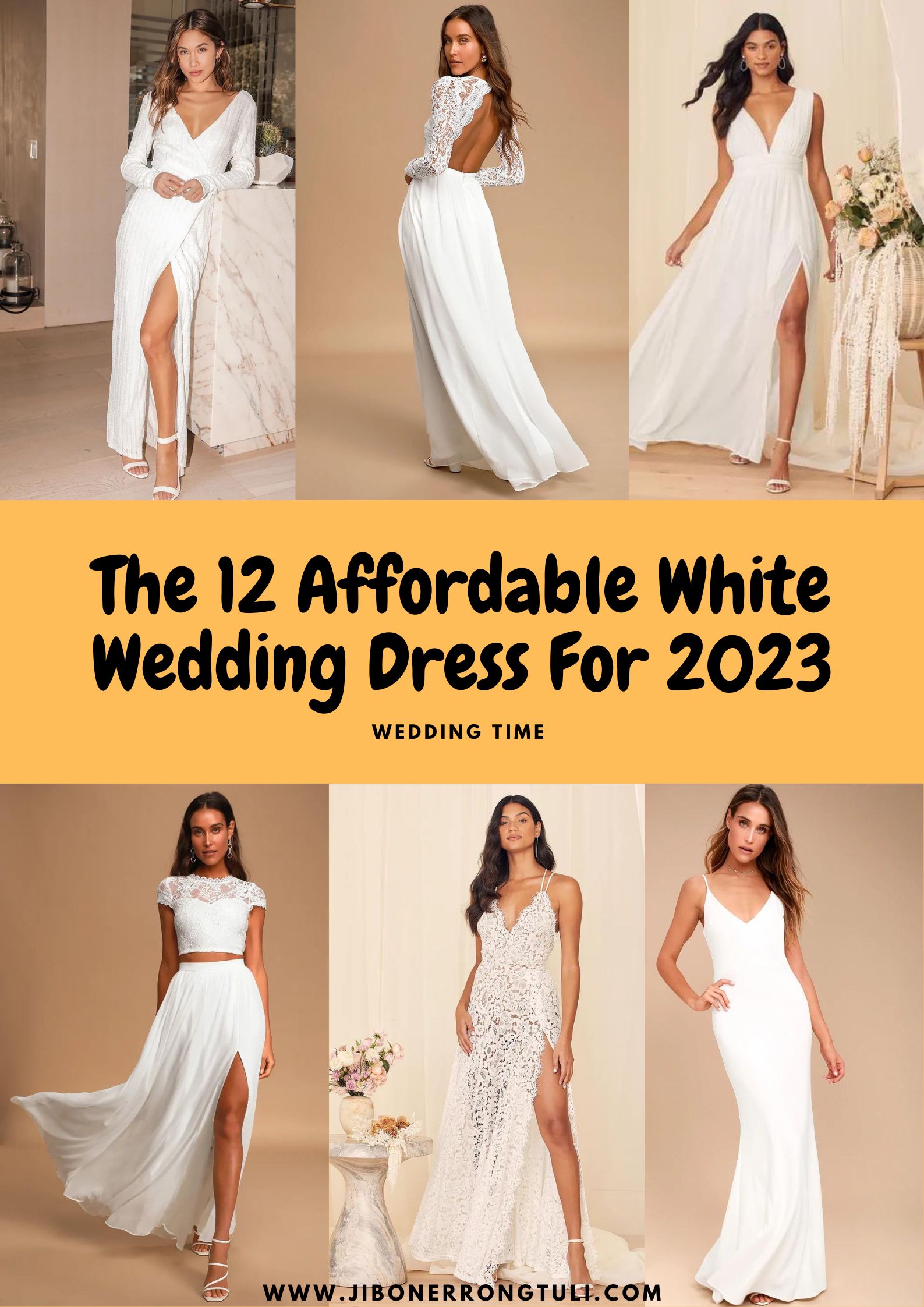 white Wedding Dress