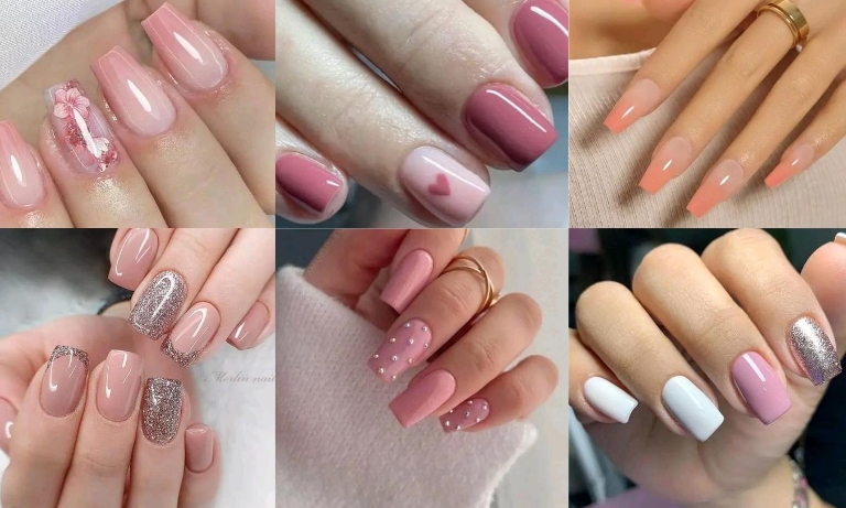 Image of March nail colors