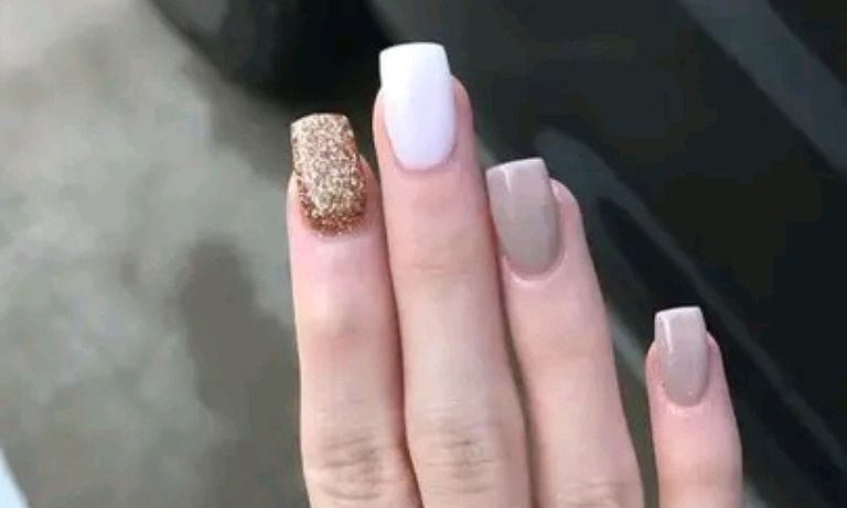 Simple march nail designs