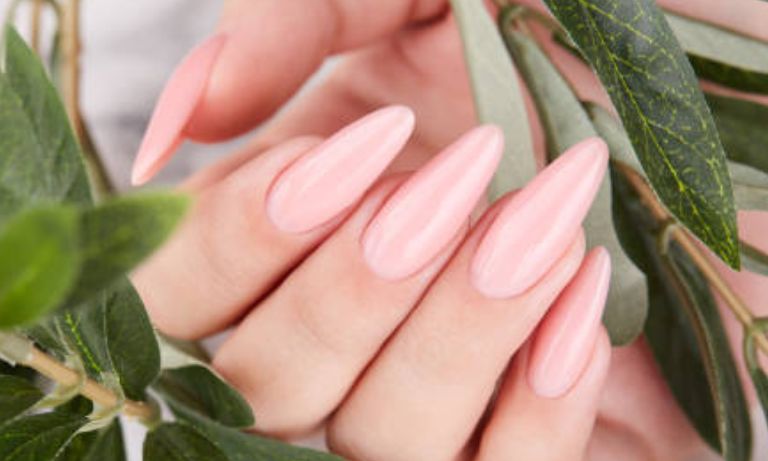 Image of Summer acrylic nails simple