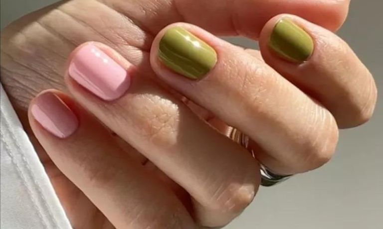 Simple Solids nail ideas